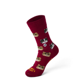 Big-Eyed Kitten Sock