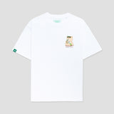 Talking Toes + Starbucks WEAVE Oversized Tee - White