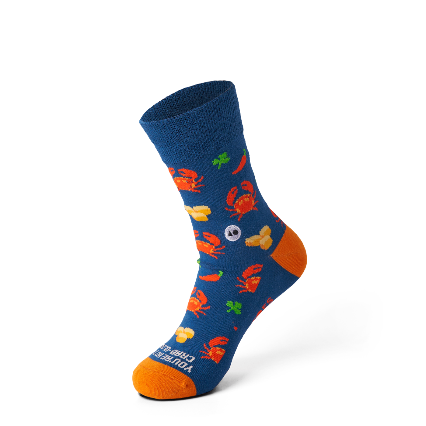 Crabulous Chilli Crab Sock