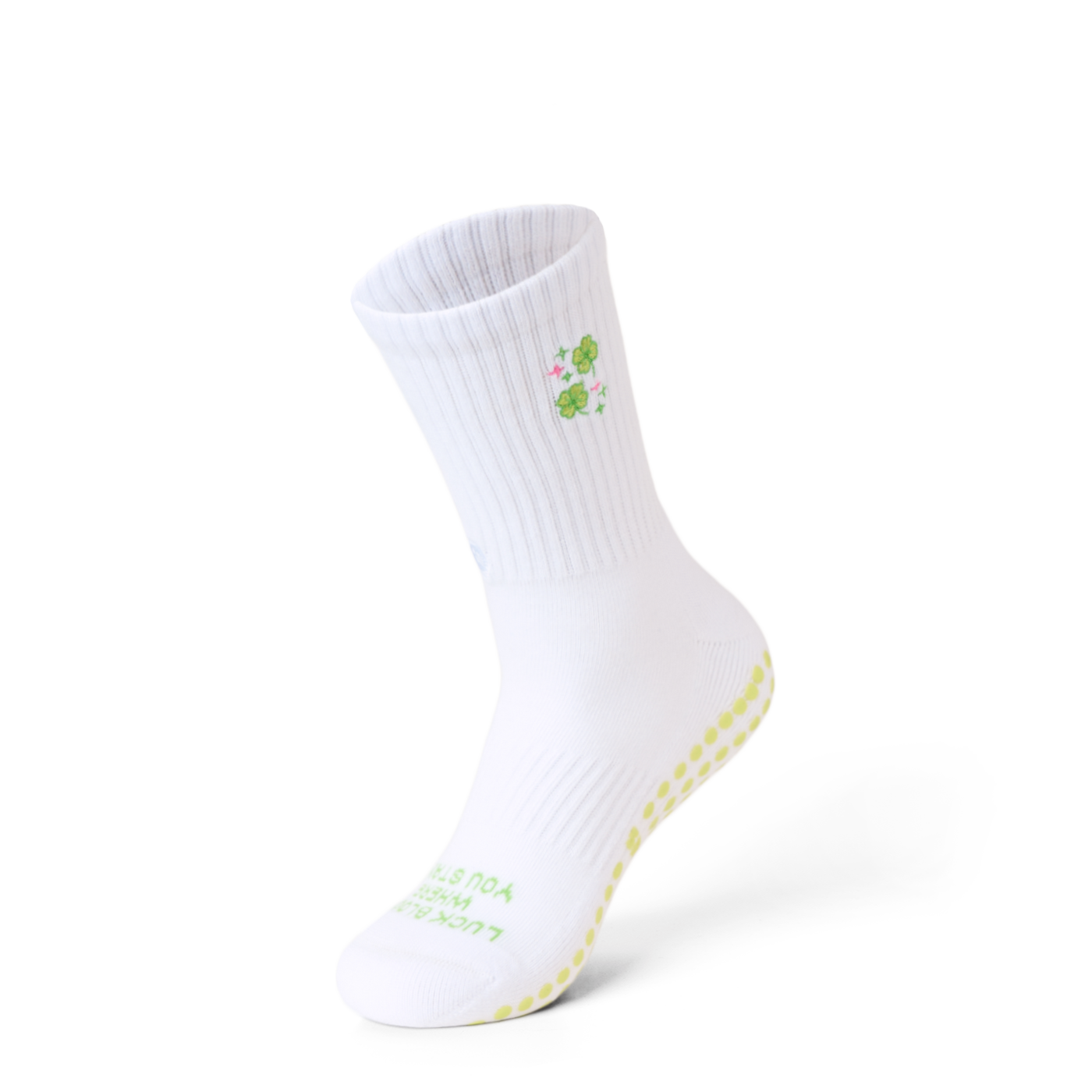 Clover Glow Grip Sock
