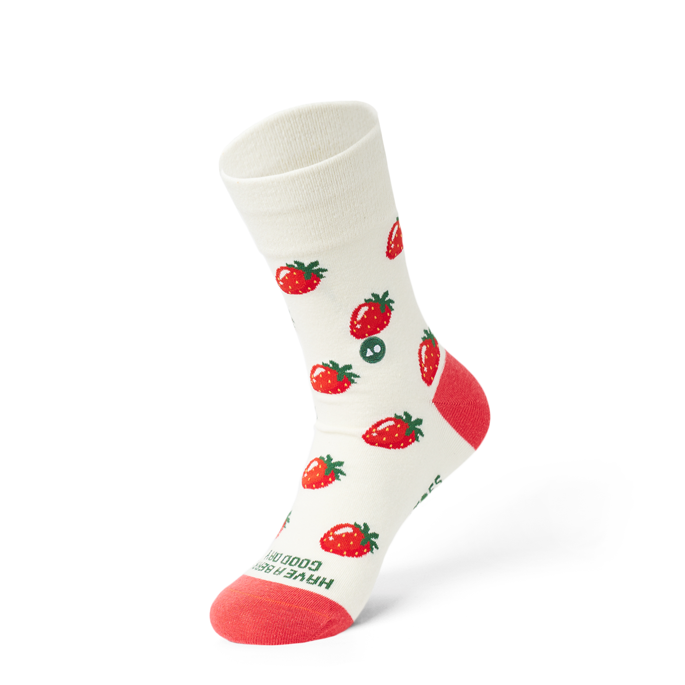 Strawberry Time Sock