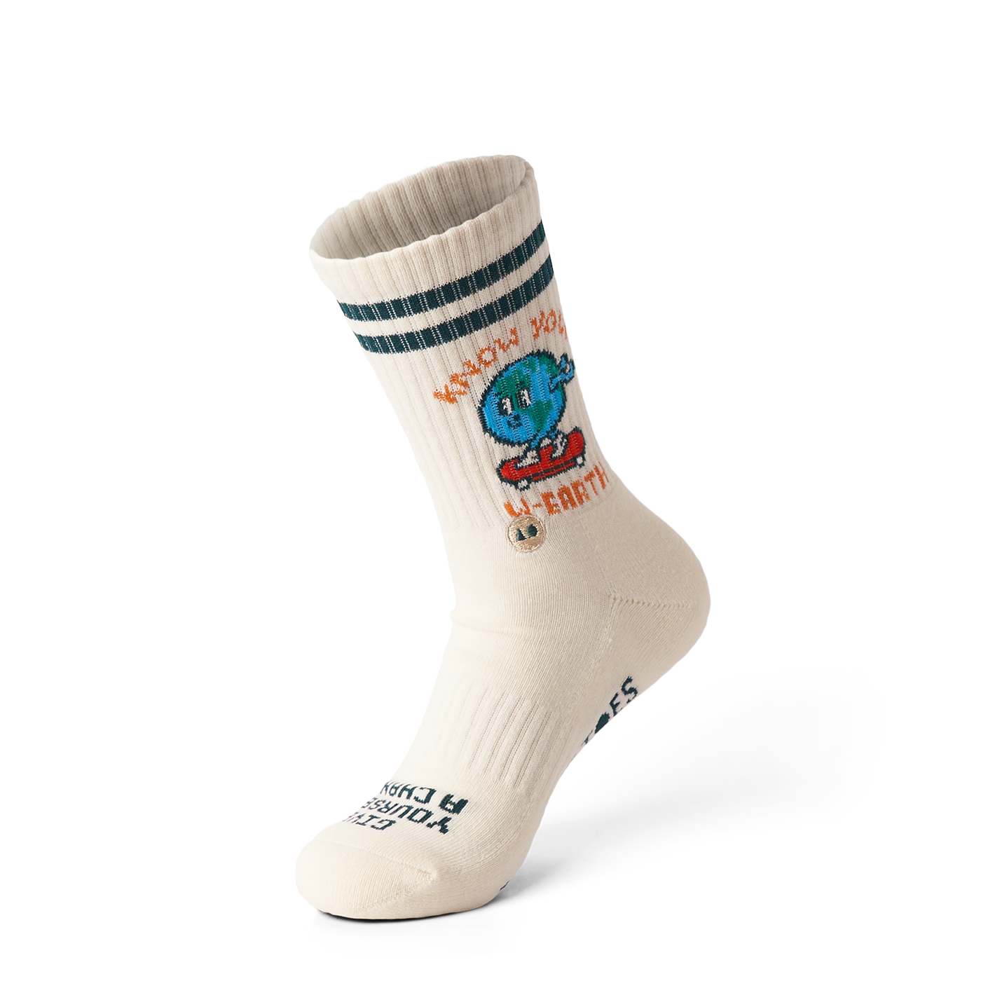 Earth-worthy Athletic Sock