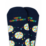 Rainbow Disco Sock