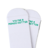 Mango Green Tea Athletic Sock