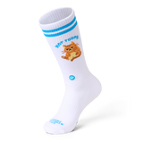 Stress Relief Cat Athletic Sock (10-Year Edition)