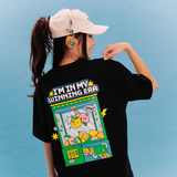 Talking Toes x Fuze Tea Oversized Tee - Black