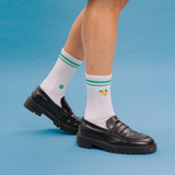 Mango Green Tea Athletic Sock