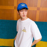 Happy Homebody Oversized Tee - White
